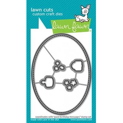 Lawn Fawn Lawn Cuts - Giant Birthday Message